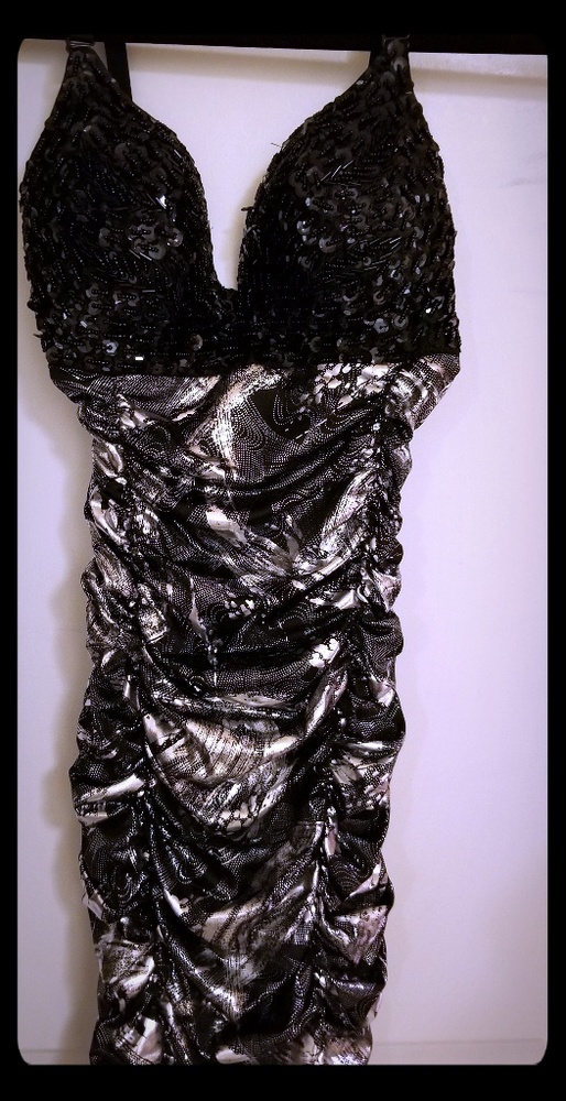Sexy blk cocktail dress